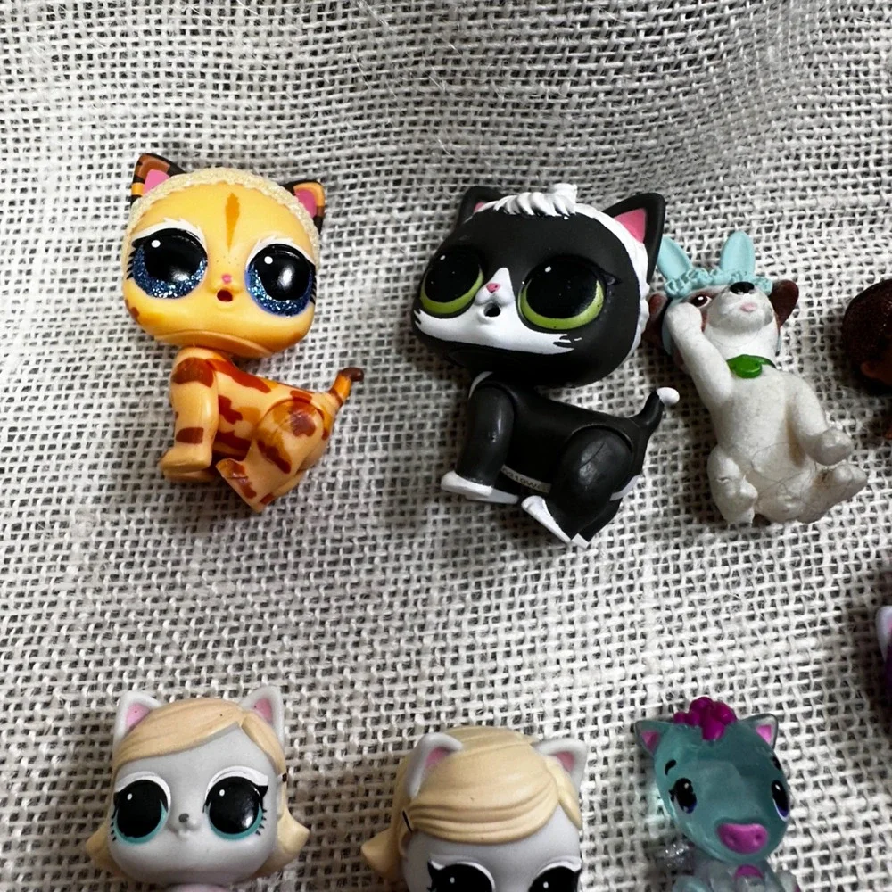 LOL Surprise Dolls Pets Lot 10+ Figures MGA Mixed‎ Bundle Glitter Flocked Series
